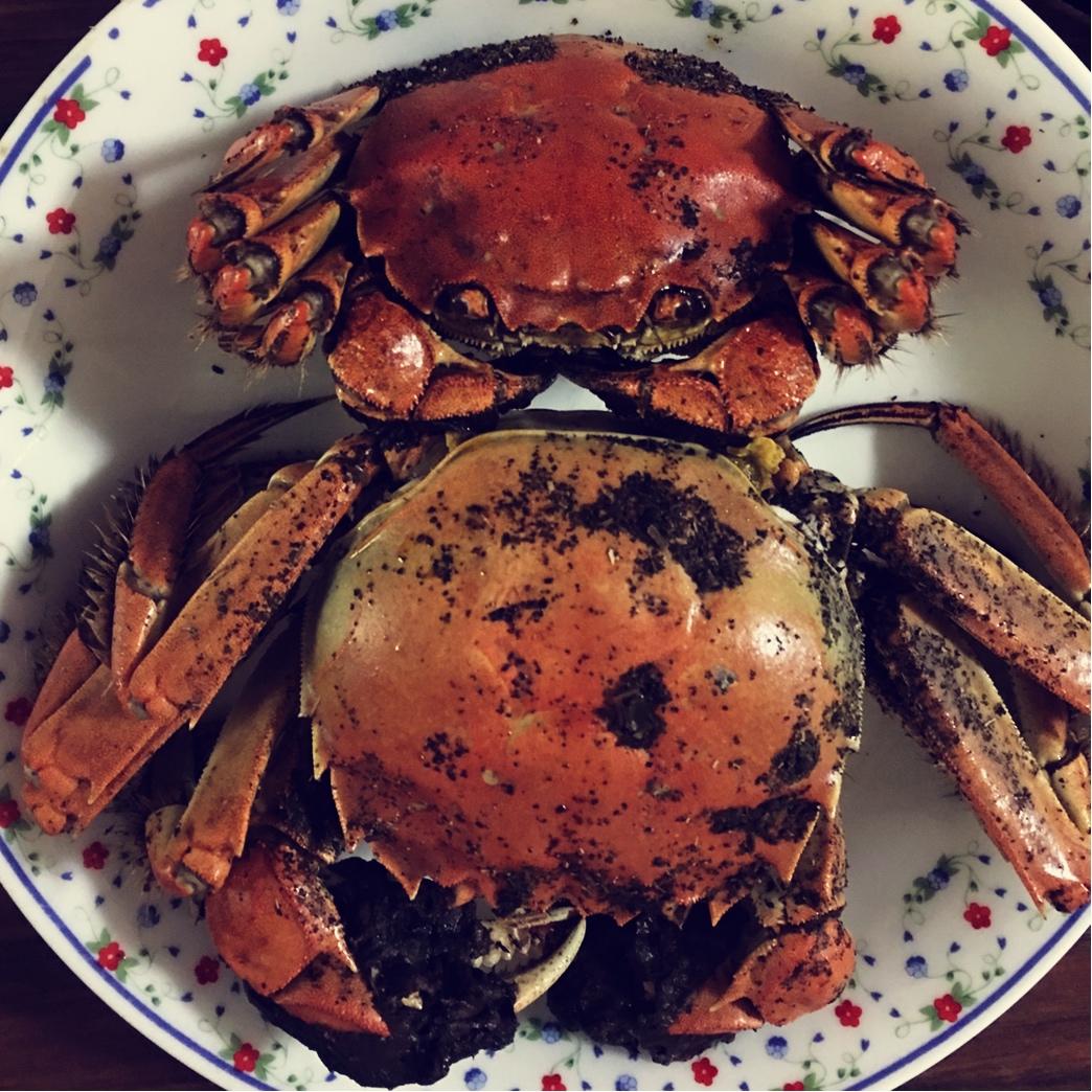 清蒸大闸蟹