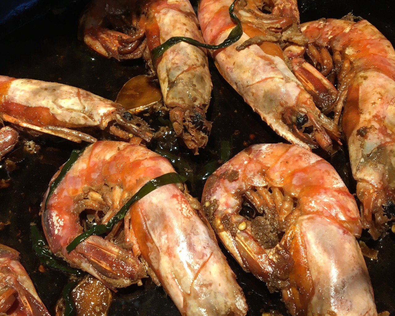 阿根廷红虾 红烧的做法