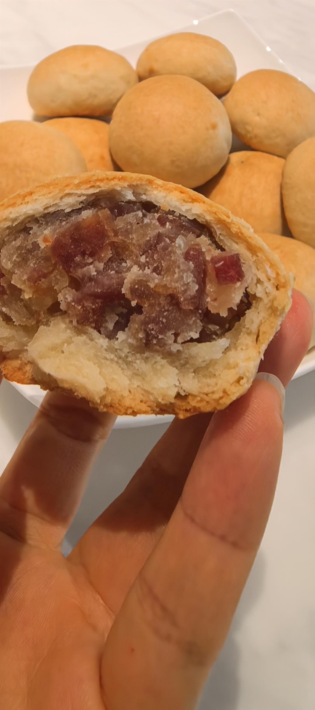 一吃就爱上的云腿月饼