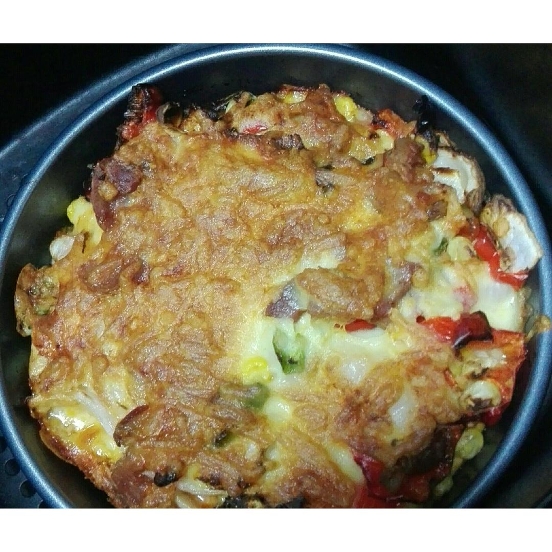 简易快好吃到爆的披萨