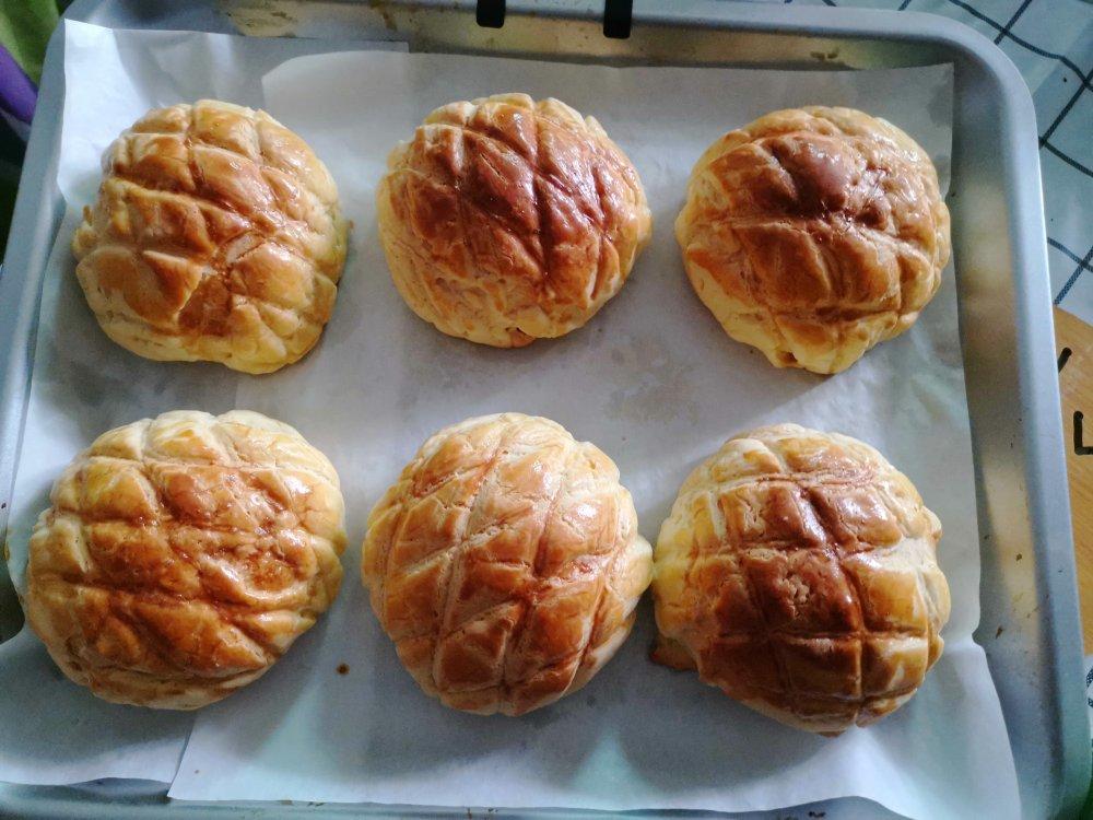 从小吃到大的【港式菠萝包】/ 冰火菠萝油详细步骤