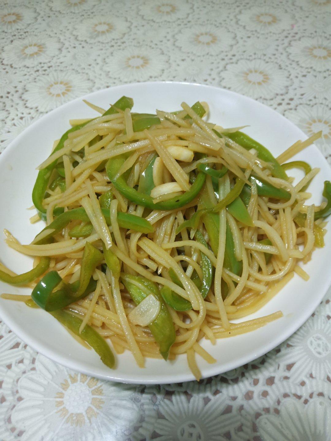 青椒土豆丝