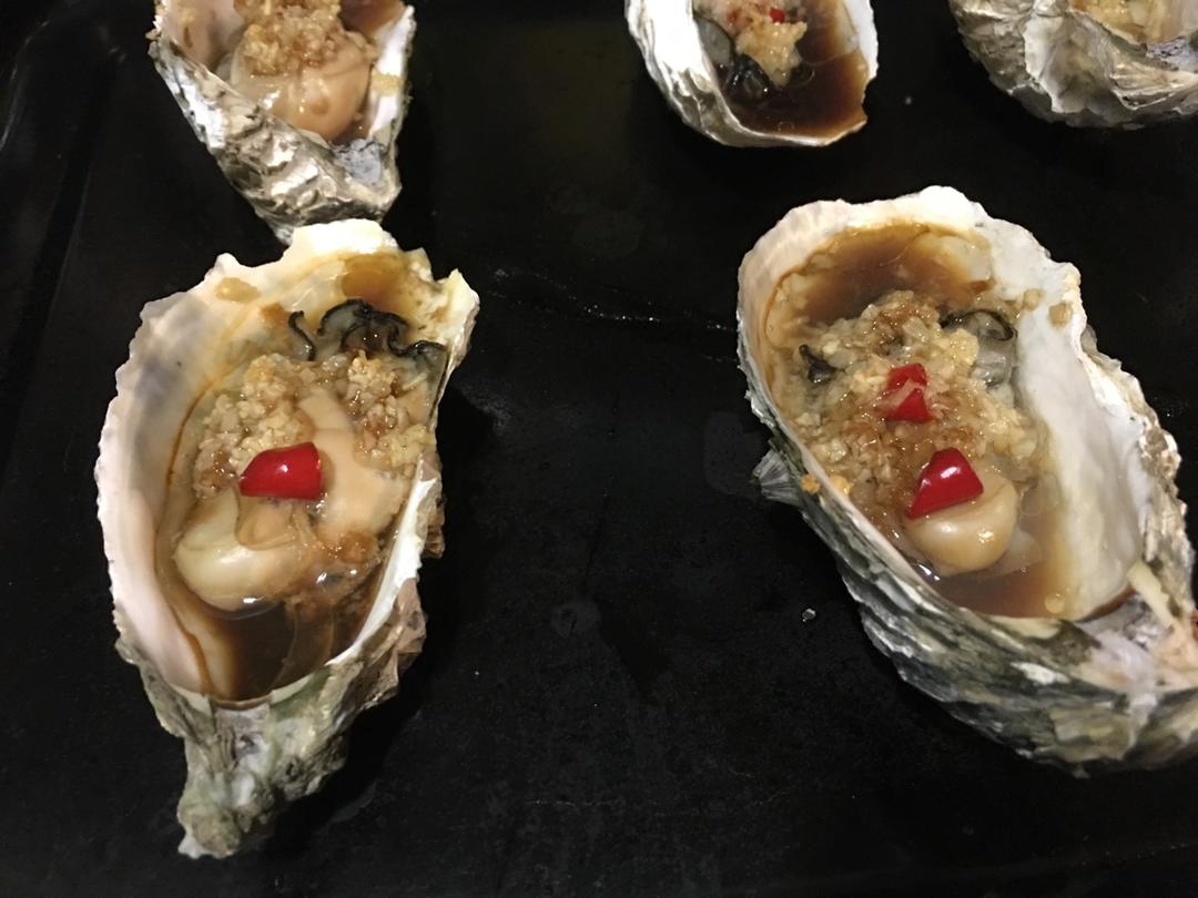 蒜蓉烤生蚝（烤箱版首发）
