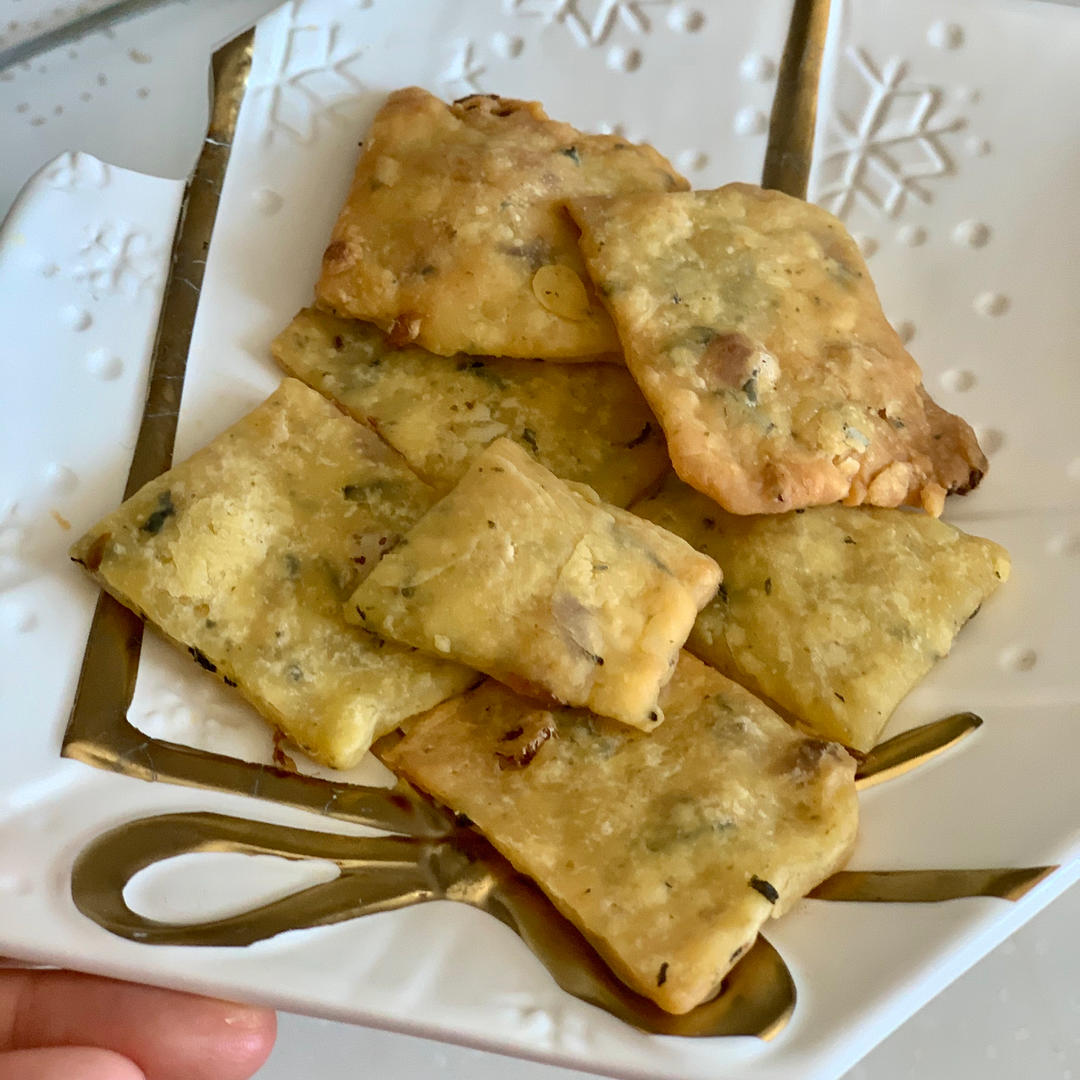 玉米油海苔蔓越梅饼干