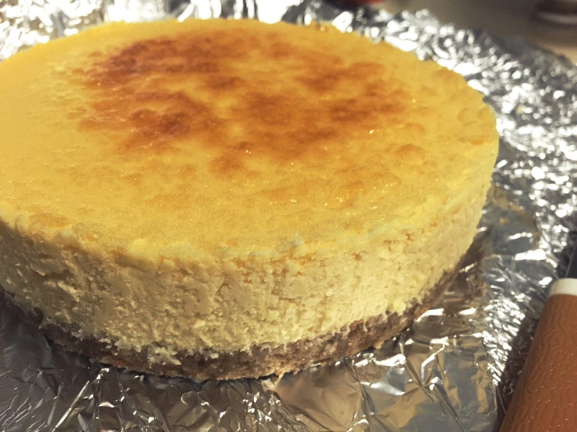 重芝士蛋糕(大理石花纹装饰）