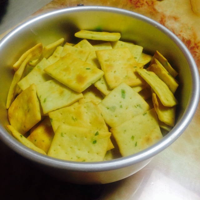 香葱苏打饼干