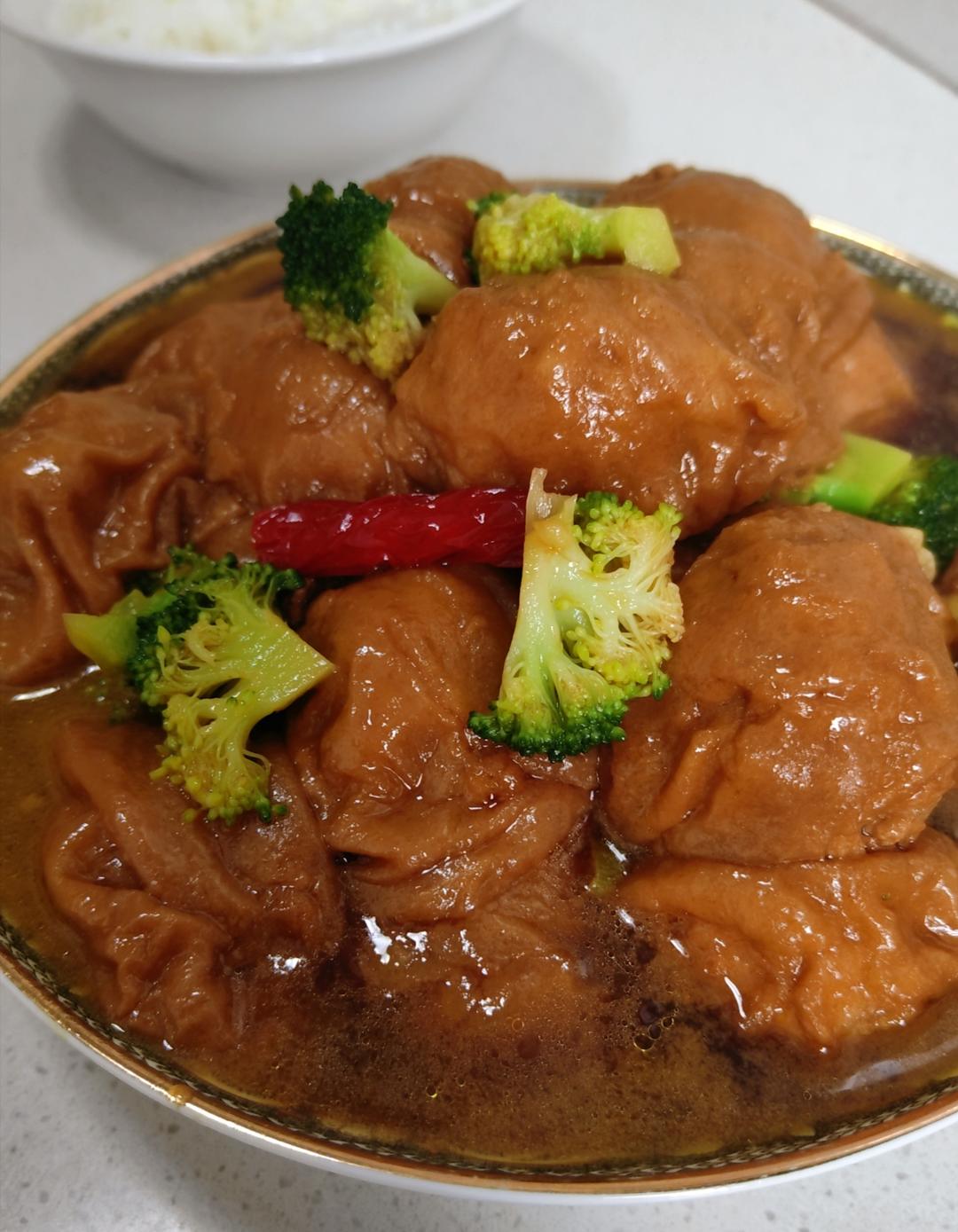 【上海本帮菜】油面筋塞肉（汤汁超下饭）