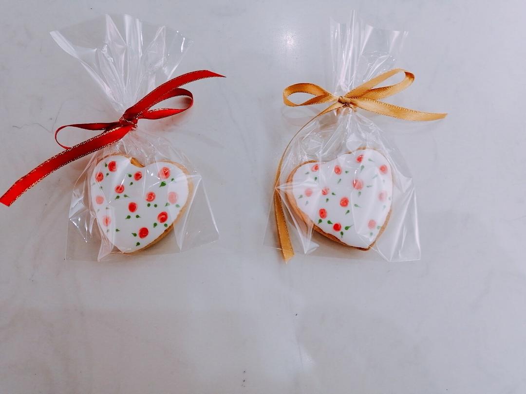 浪漫的情人节爱心小饼干