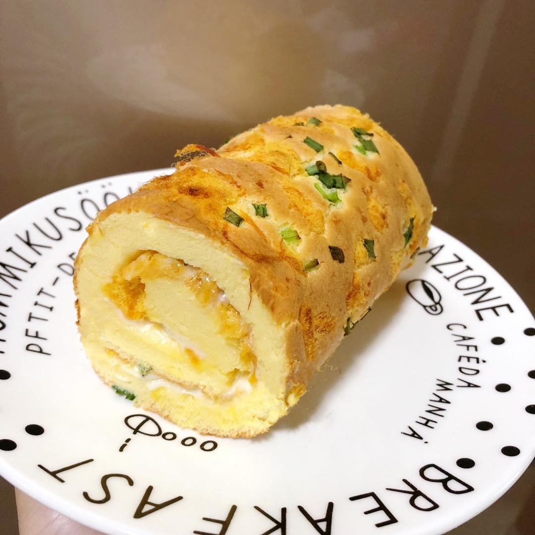 香葱肉松蛋糕卷