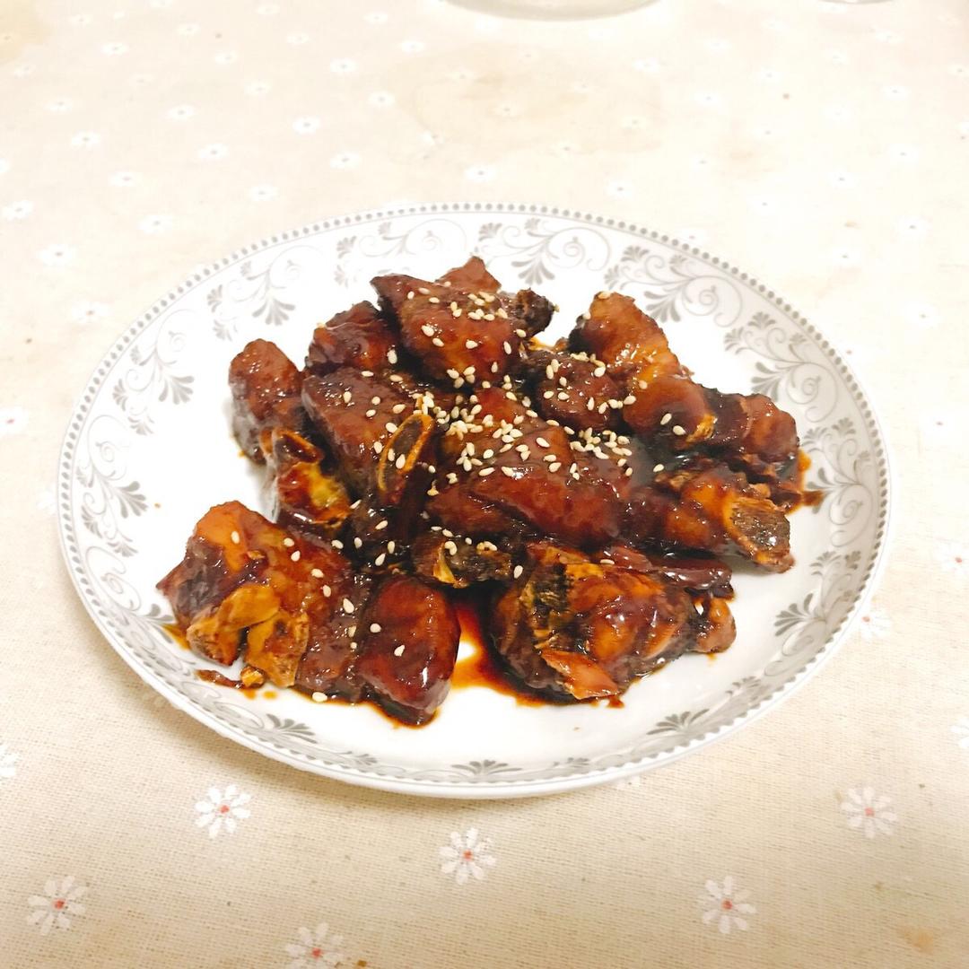 懒人版糖醋排骨