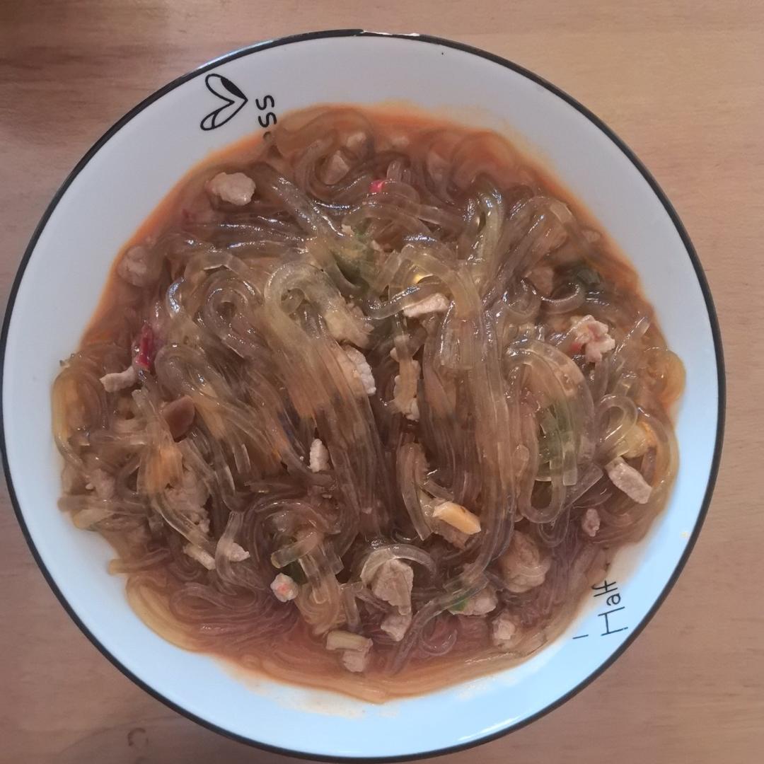 蚂蚁上树(肉末炒粉丝)超下饭‼️十分钟搞定