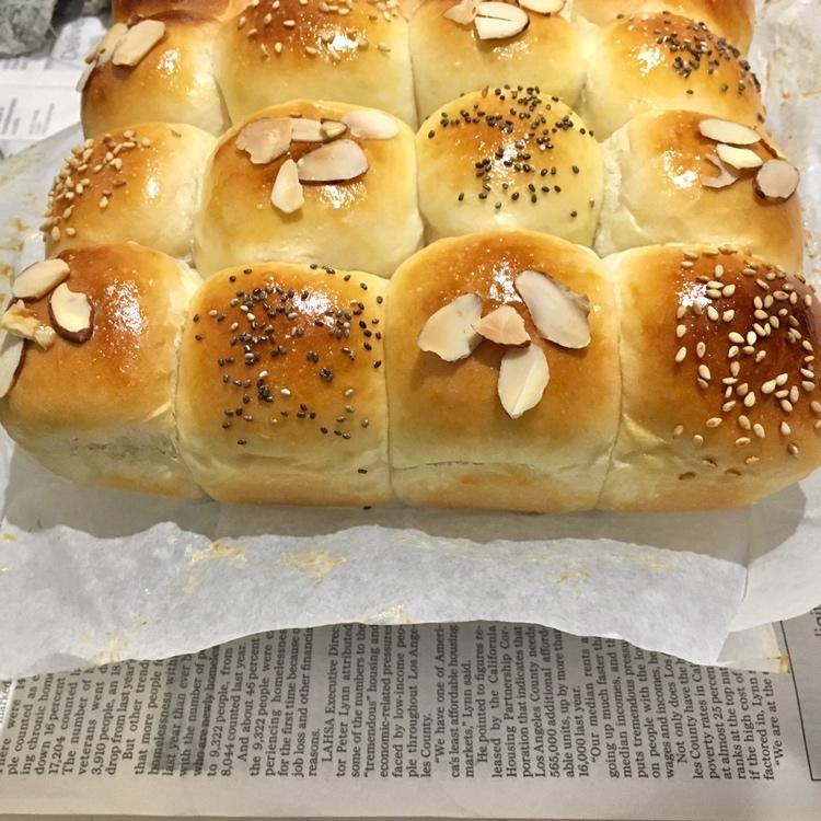 纯奶手撕吐司的做法 步骤1