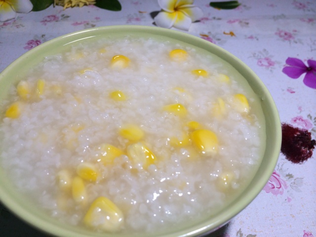 【宝宝食谱】清甜玉米粥