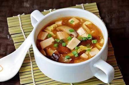 酸辣豆腐汤