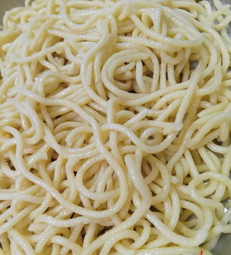 自制碱面 面条kitchenaid 制作碱面条