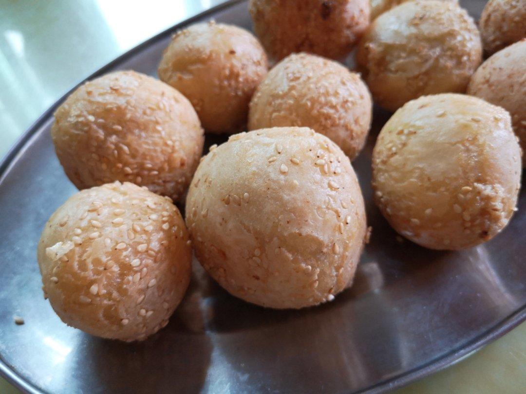 轻飞201611做的广式空心煎堆