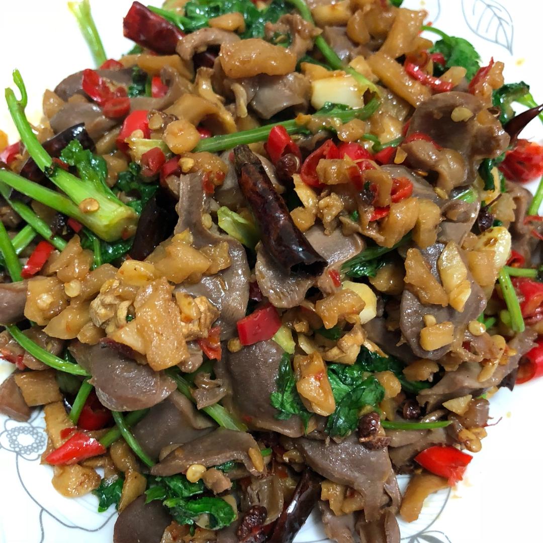 小米椒爆鸡胗