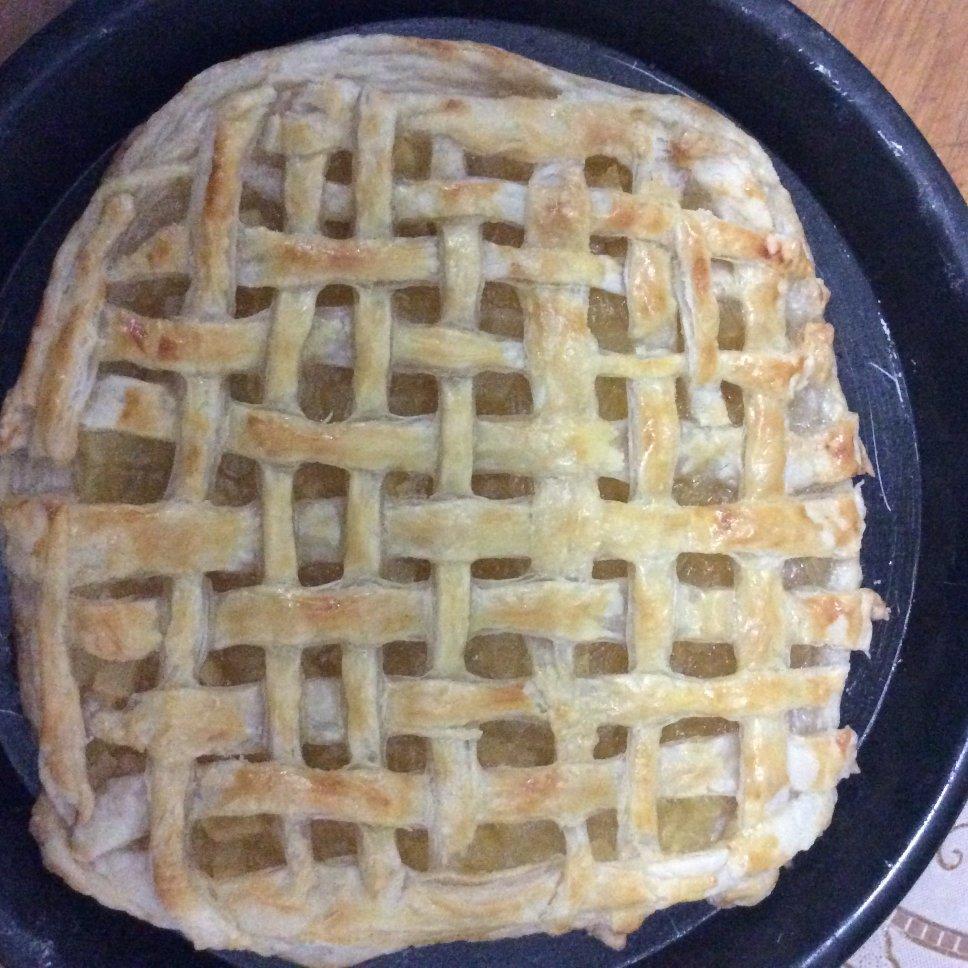 飞饼版肉桂苹果派