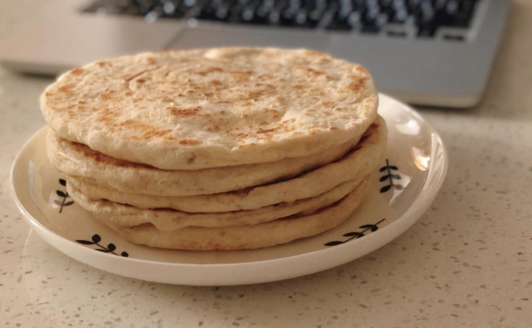 椒盐发面饼