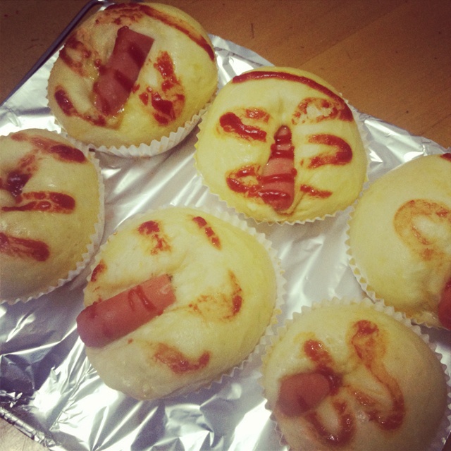 迷你肠仔小面包