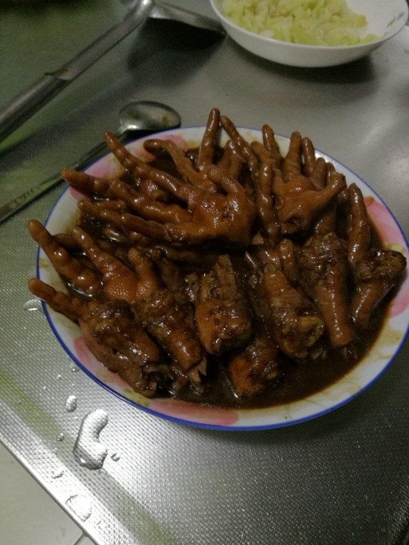 秘制红烧鸡爪