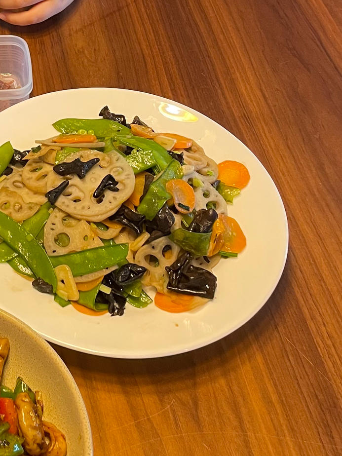 荷塘小炒（清爽又营养）