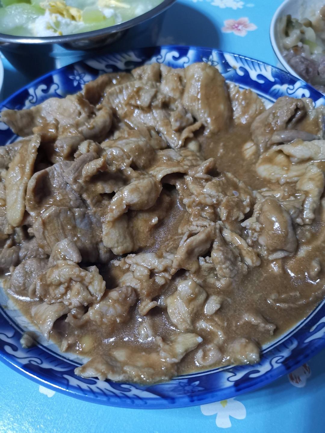 生姜炒猪肉