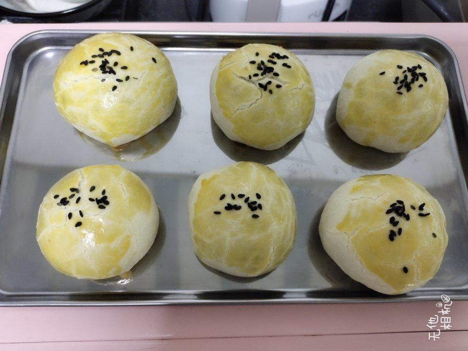 豆沙蛋黄酥（六个量黄油版）