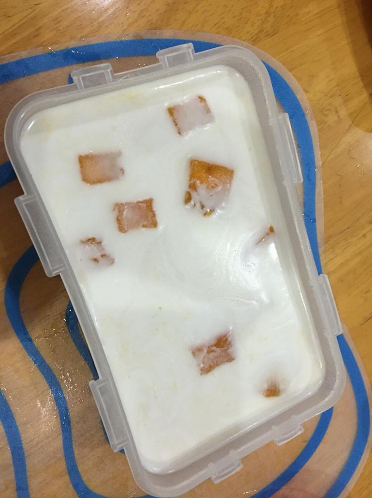 椰汁芒果奶冻