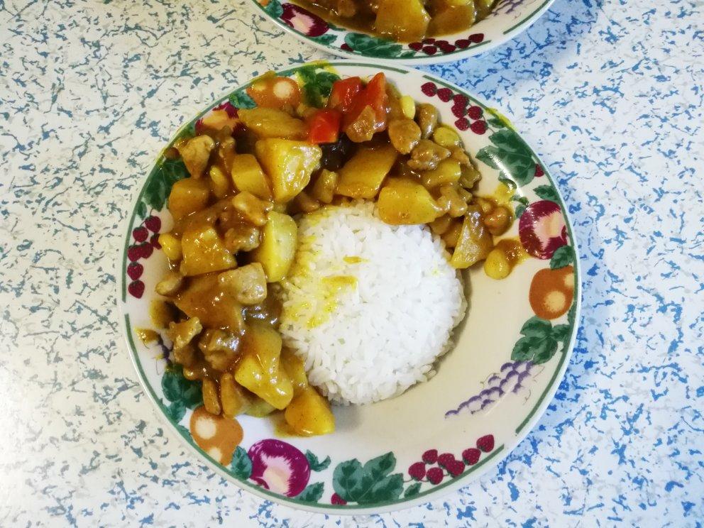 教你做好吃的咖喱鸡腿饭