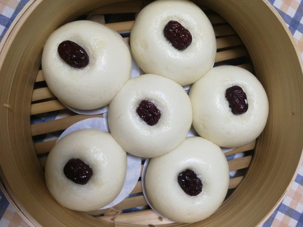 枣花馒头 造型馒头 好看又好吃 附细节视频详解