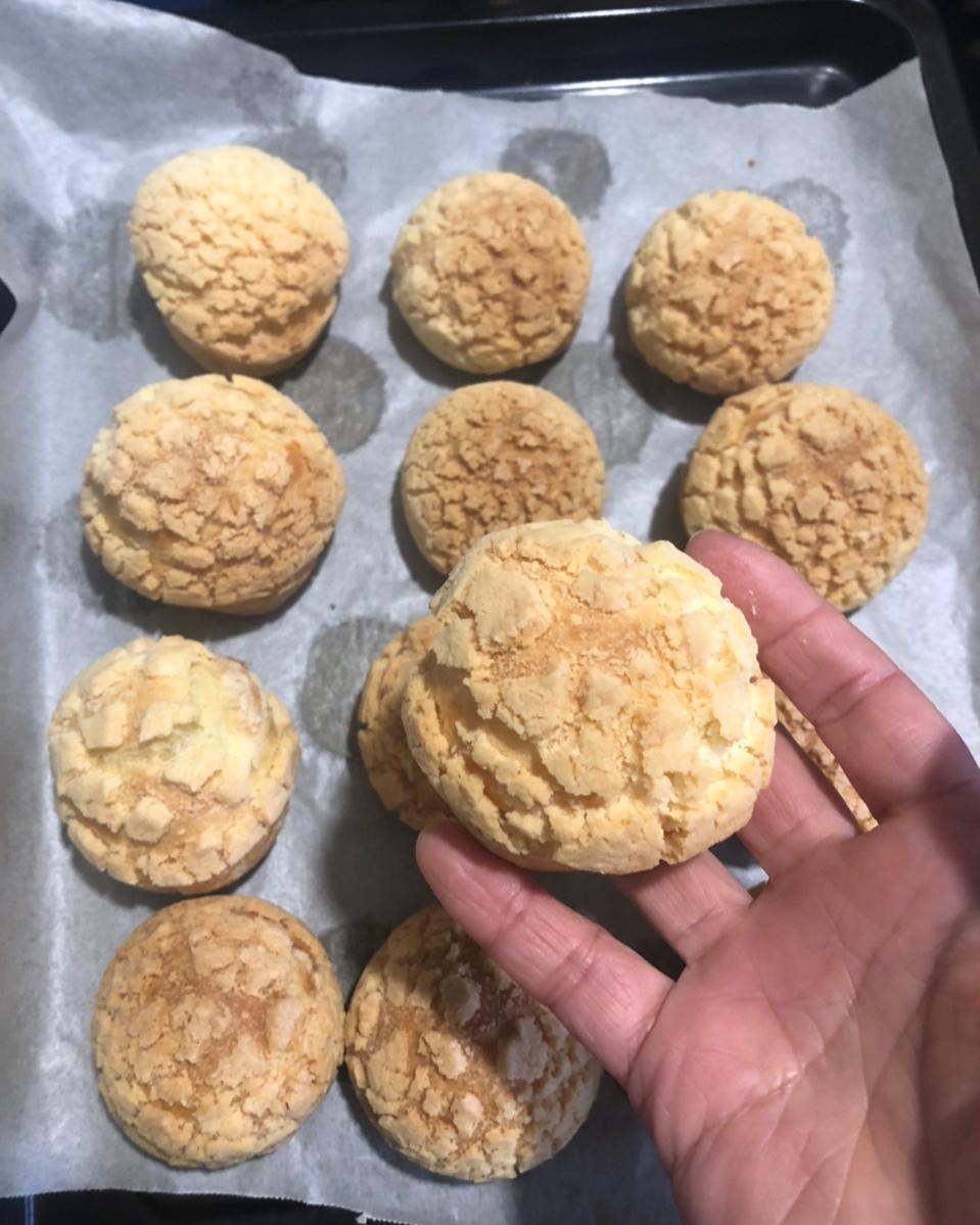 十分美味的酥皮泡芙
