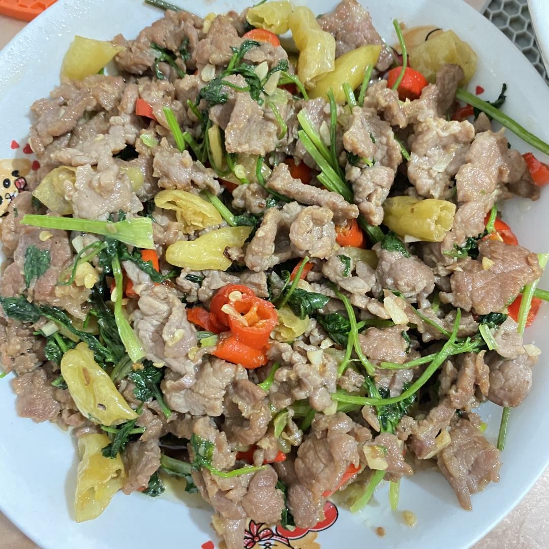 泡椒炒牛肉