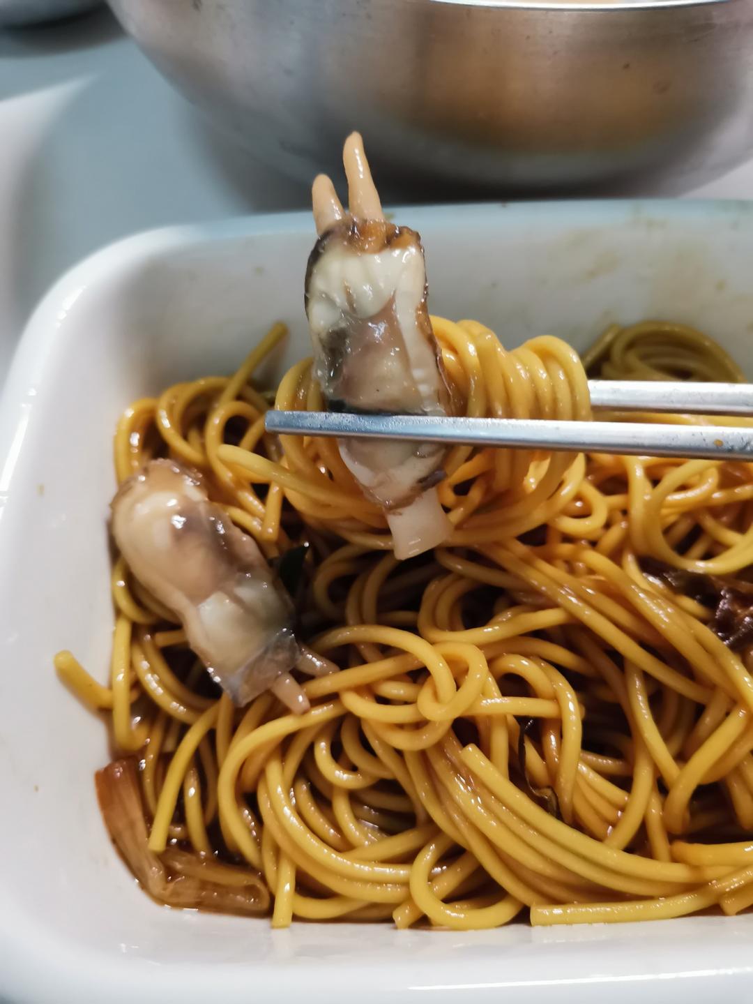 葱油蛏子