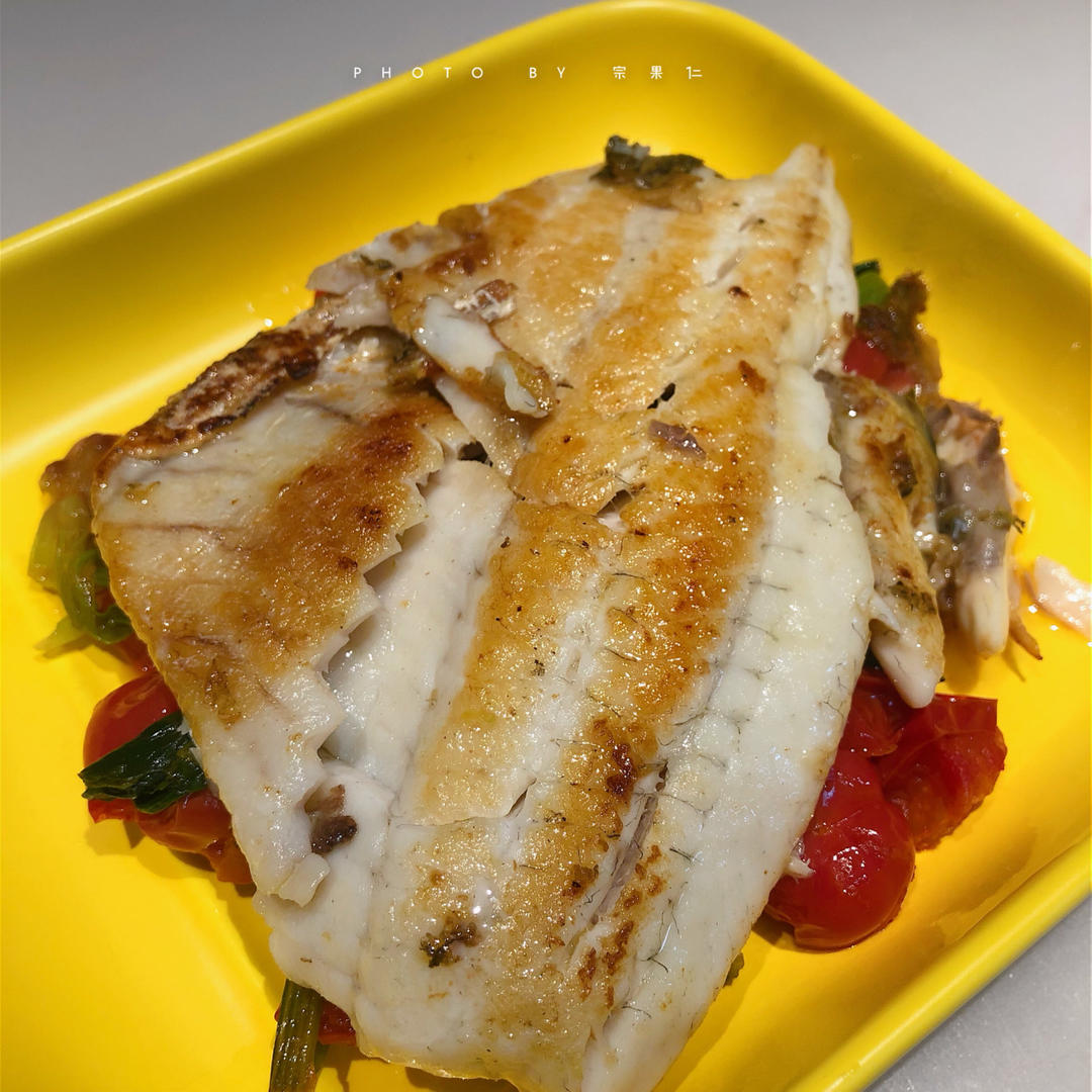 宴客绝对称赞｜香煎海鲈鱼 Sea Bass