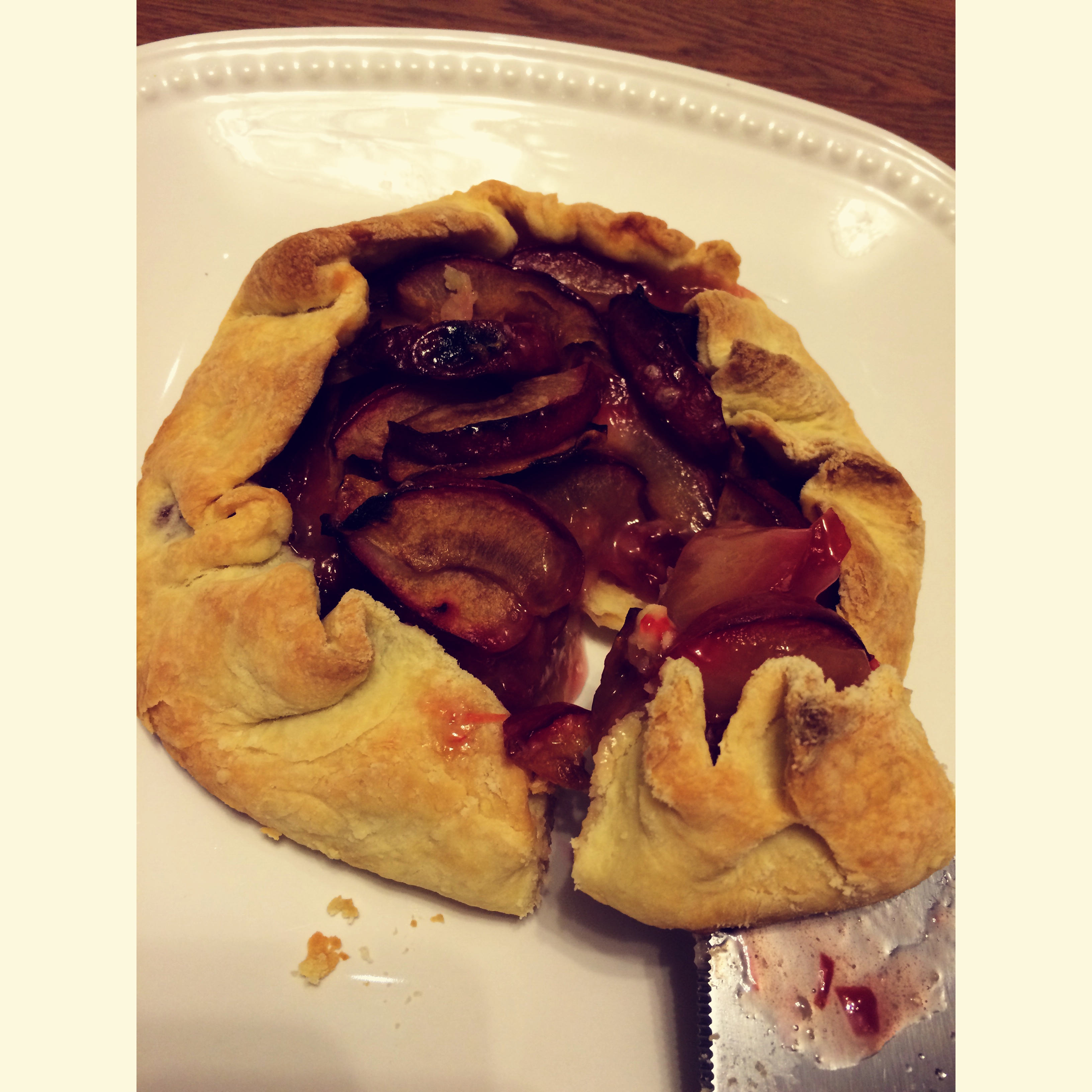 Lady Milk's李子塔