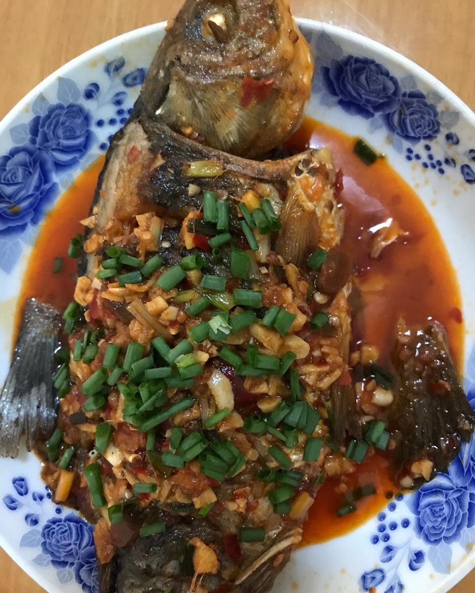 家常豆瓣鲫鱼