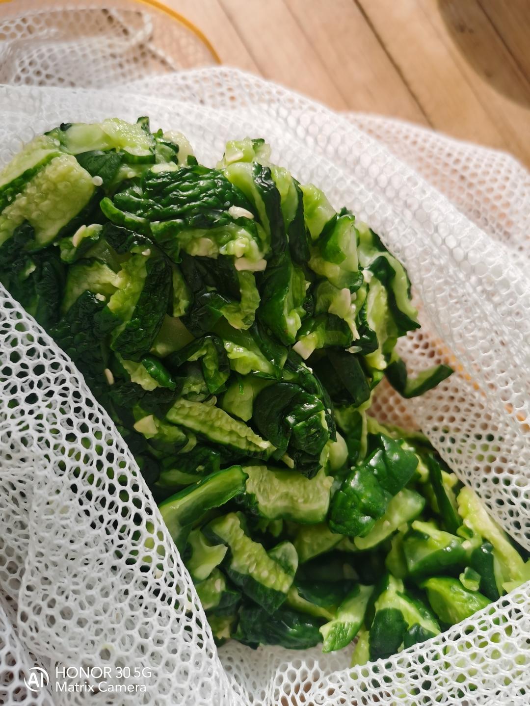 爽口黄瓜咸菜
