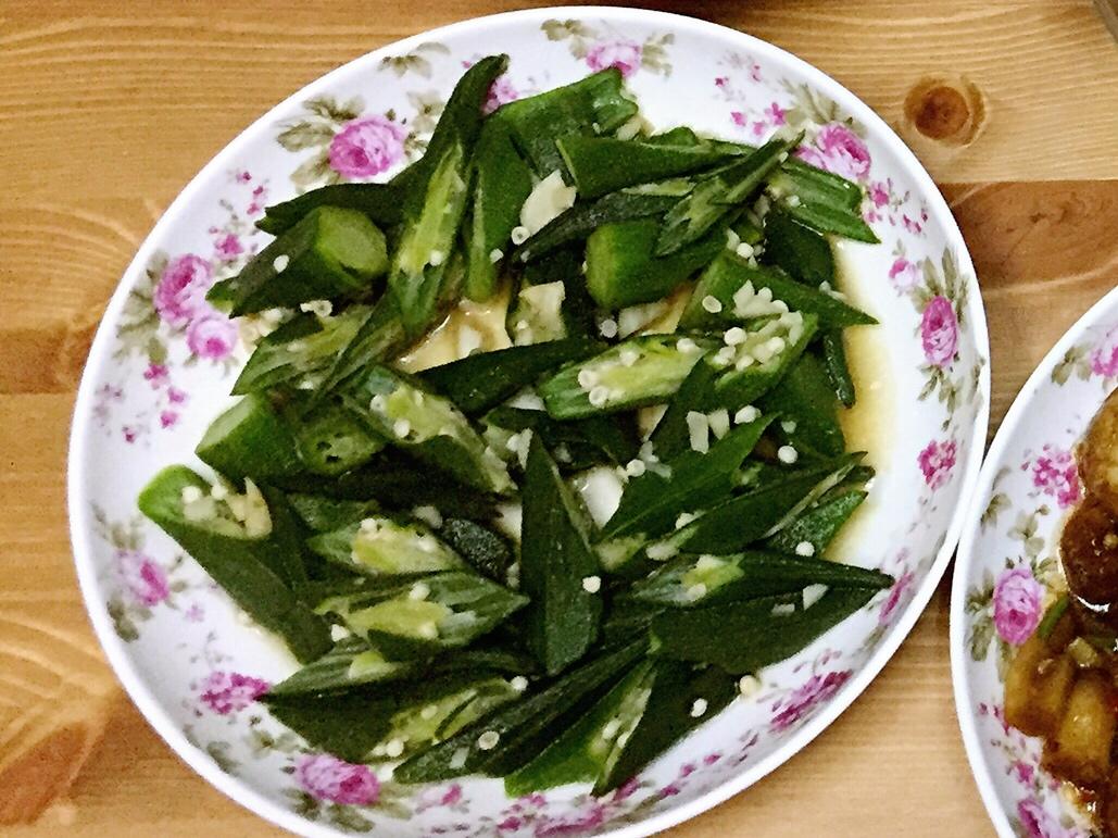 蒜香蚝油秋葵（下饭版）