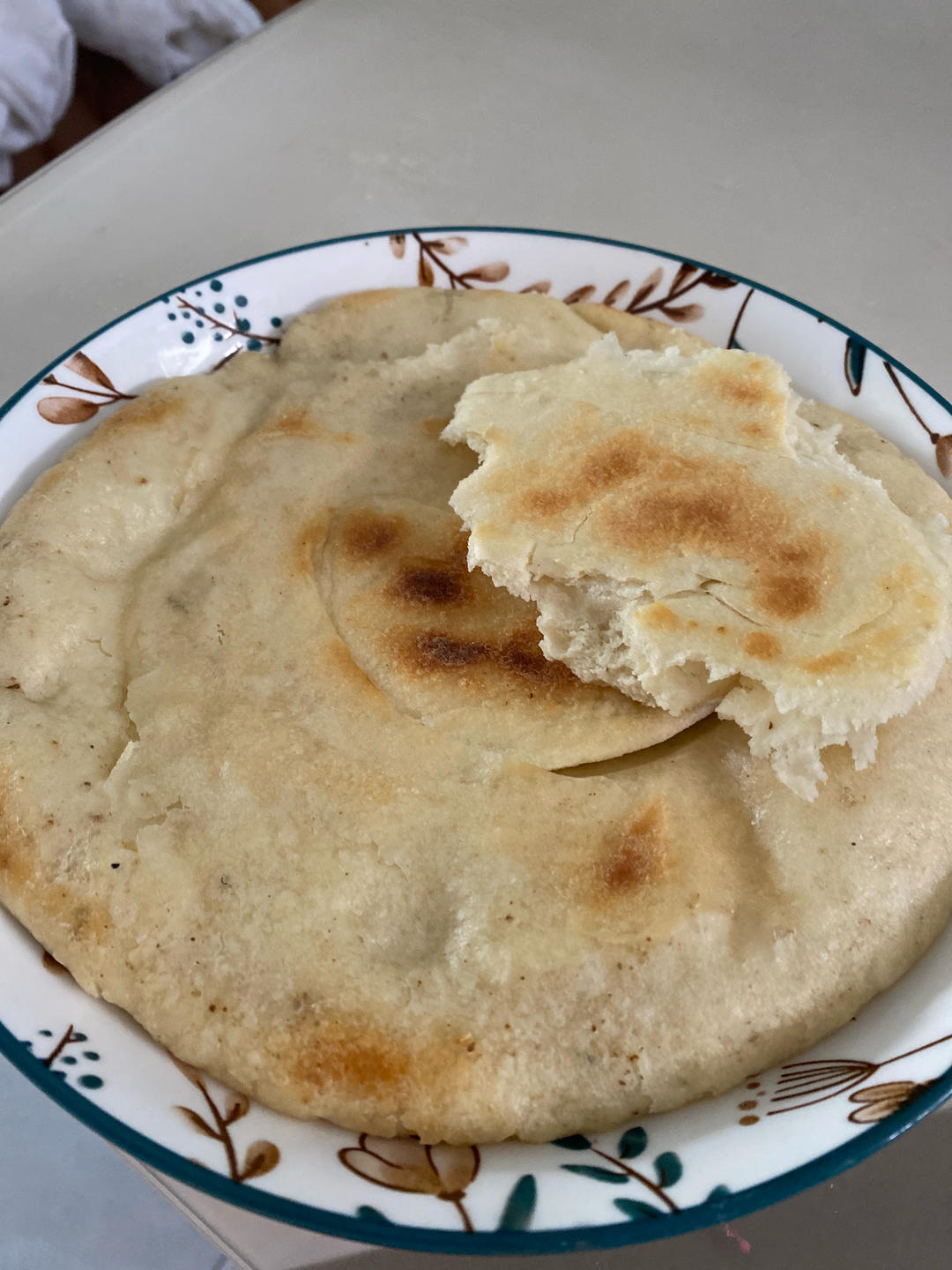 发面饼~大厚饼~咸香味儿~零失误