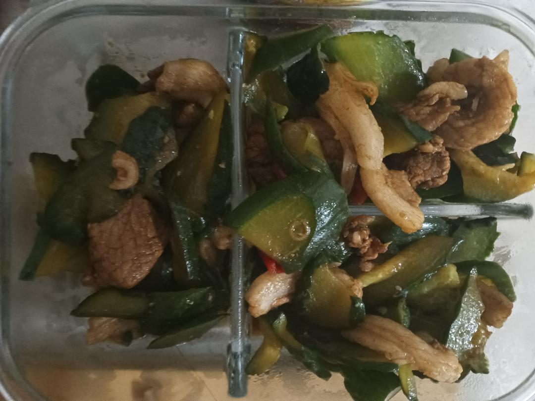脆黄瓜炒肉