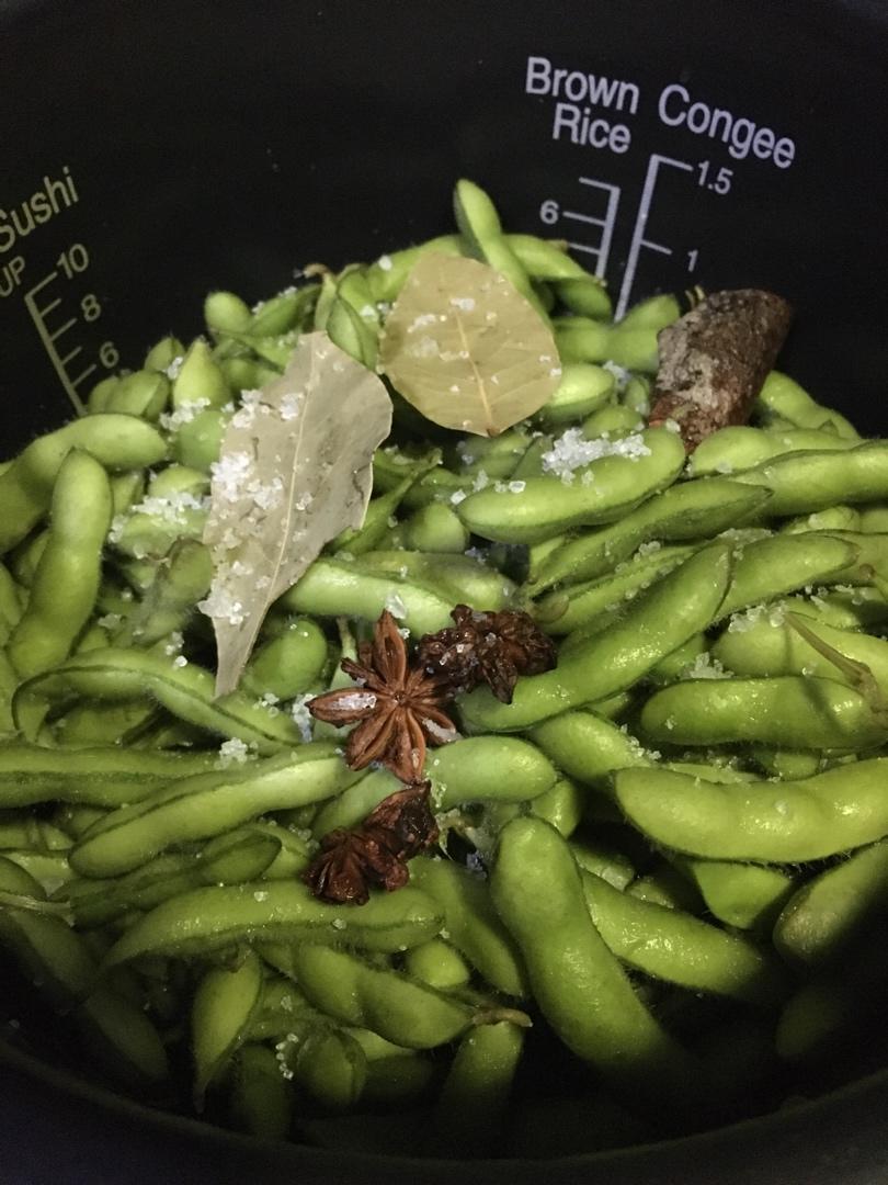 超级简单的煮毛豆