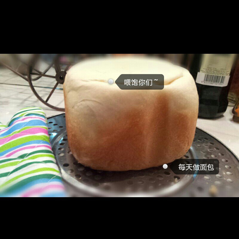 Poolish（波兰种）北海道吐司～面包机版