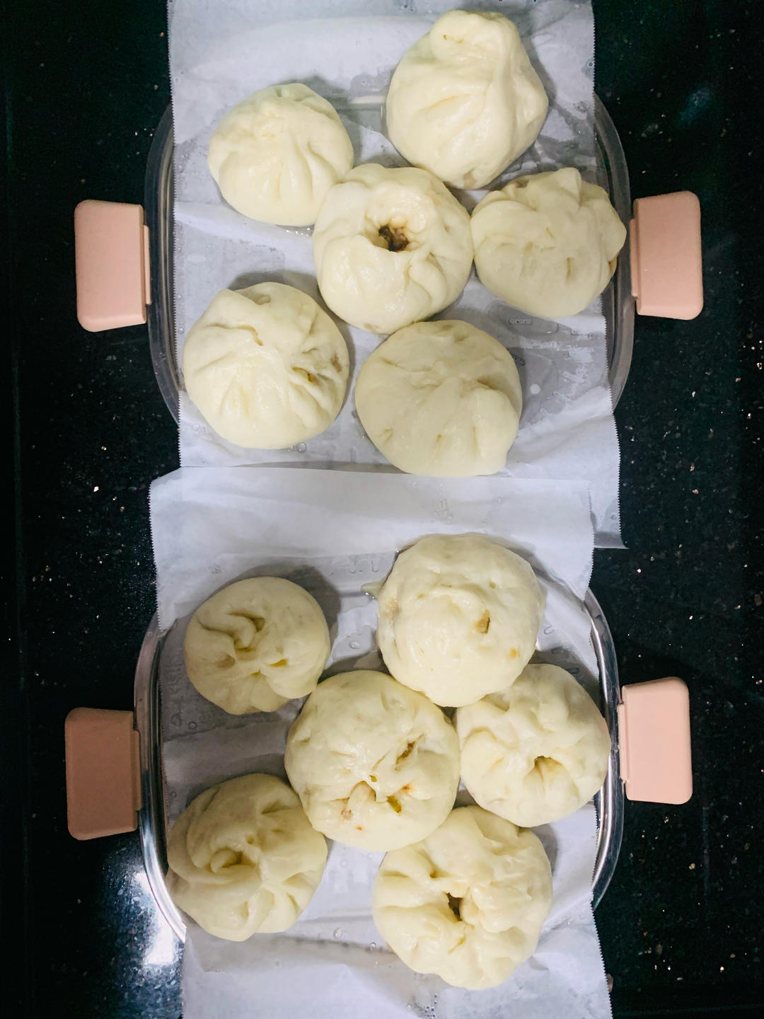 层层起酥👍  柔软细腻的破酥包子