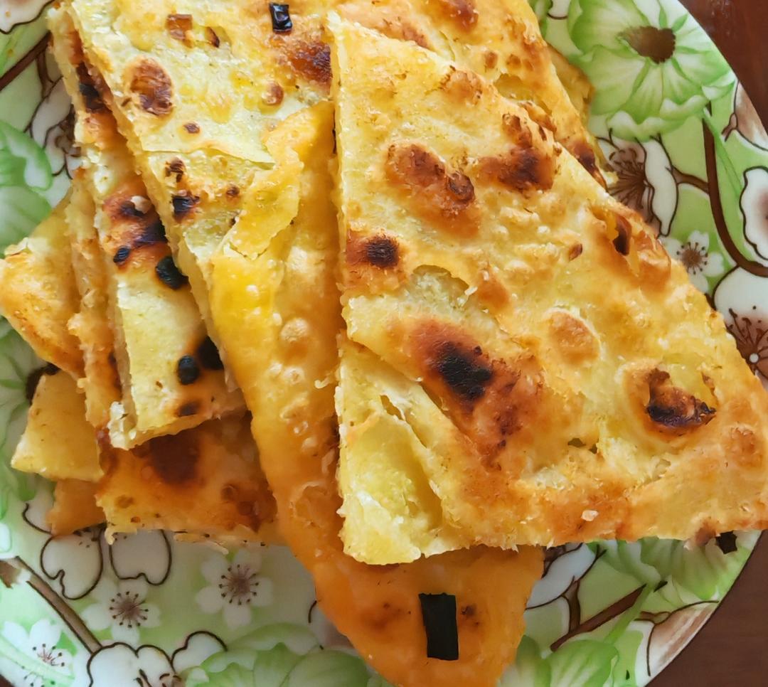 家常葱油饼 柔软多层 凉了也不硬 附细节视频详解