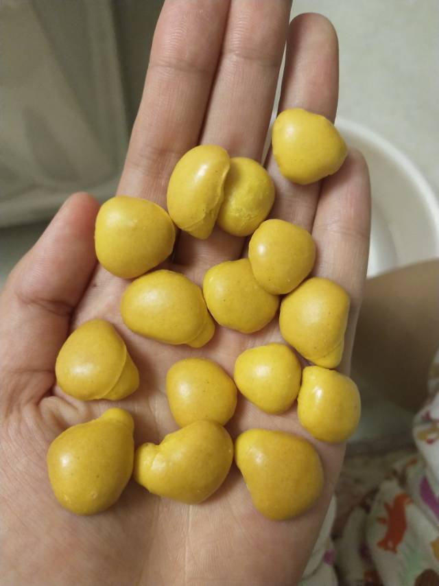 宝宝辅食系列～蛋黄溶豆