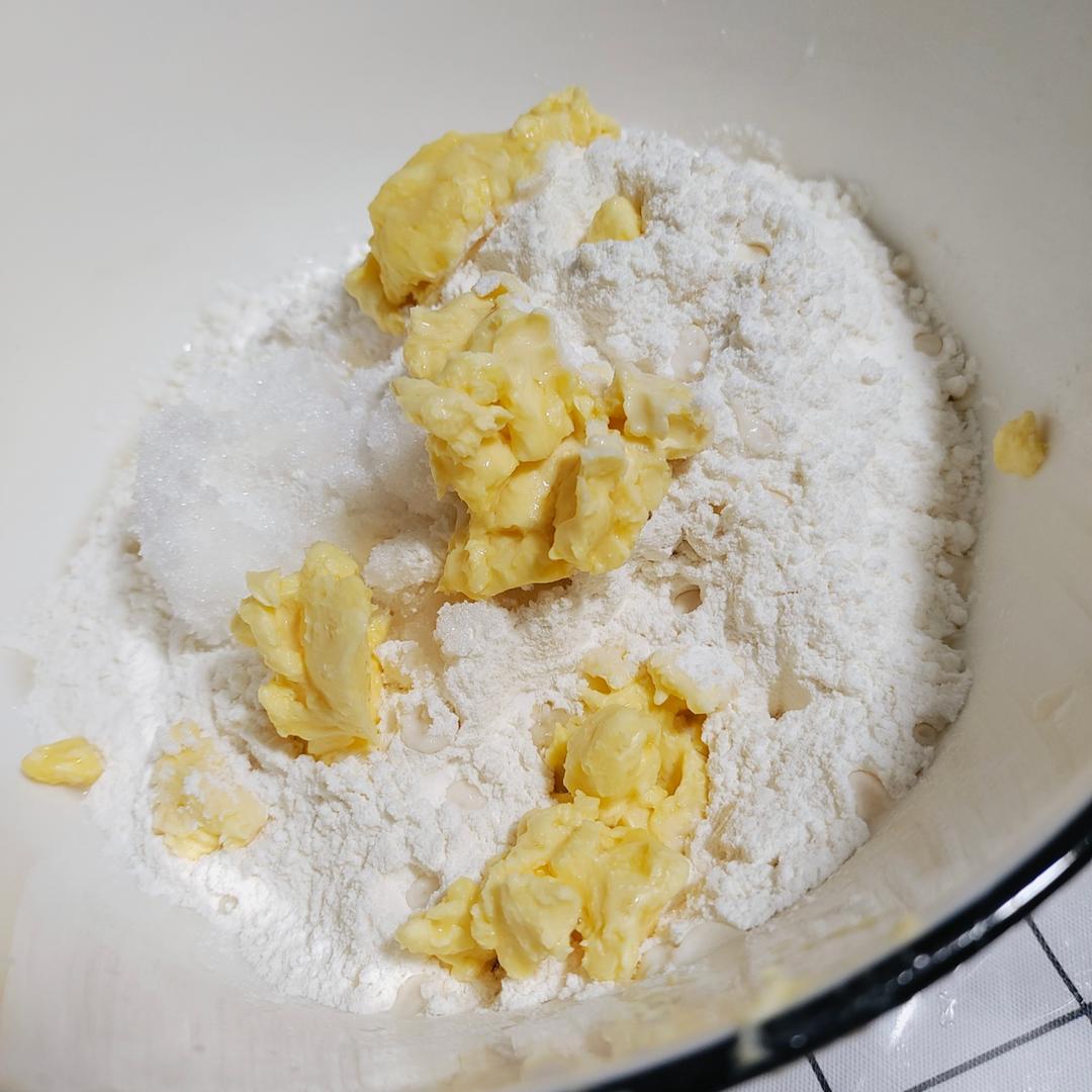 纯奶手撕吐司的做法 步骤1