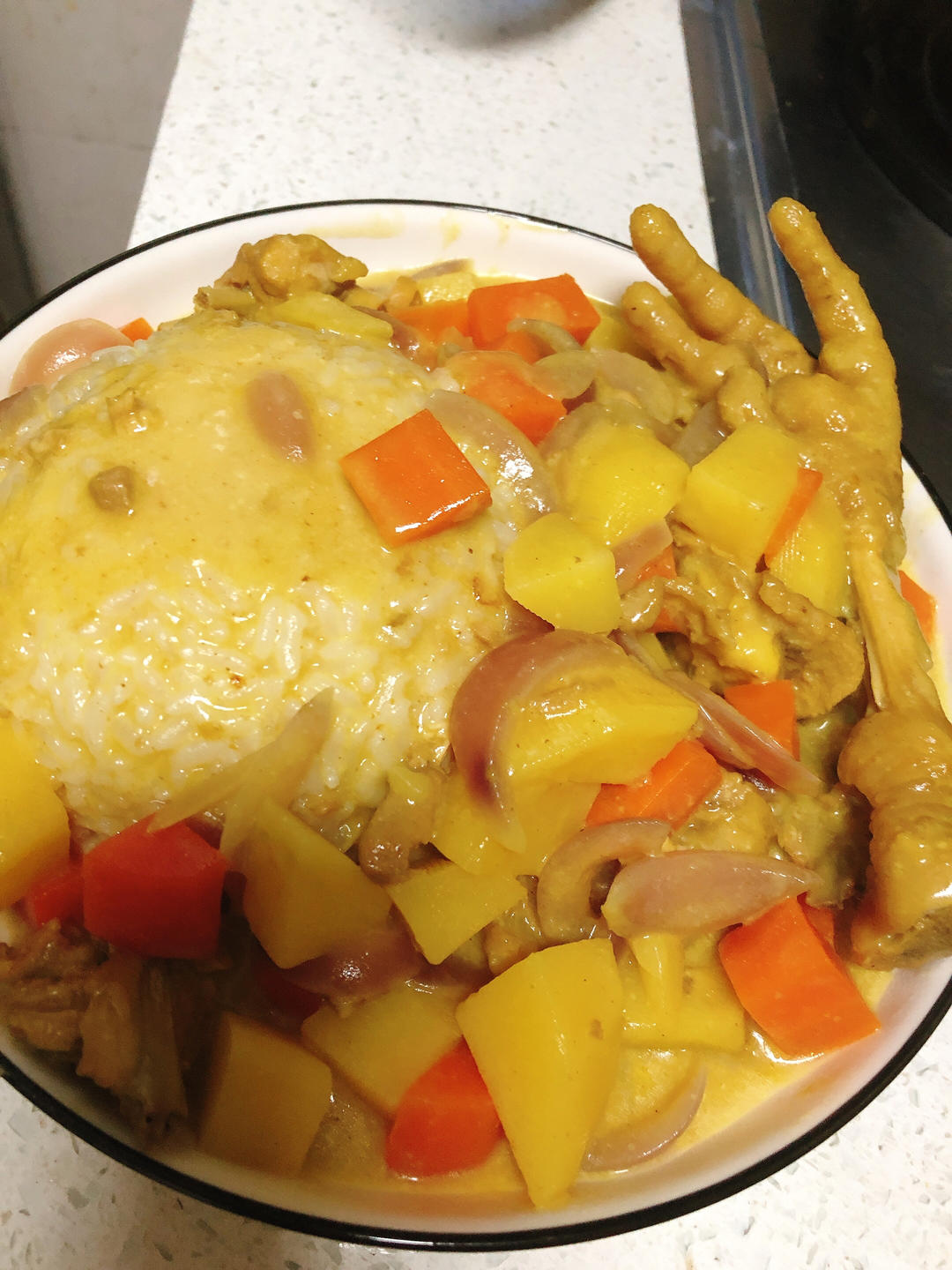 咖喱鸡肉饭🍛