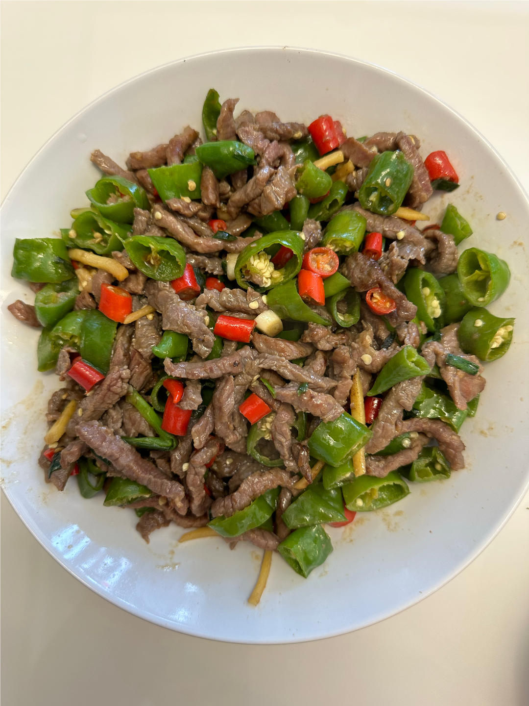 青椒炒牛肉