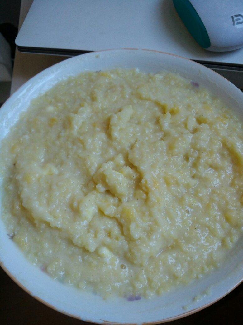 小米粥玉米片粥